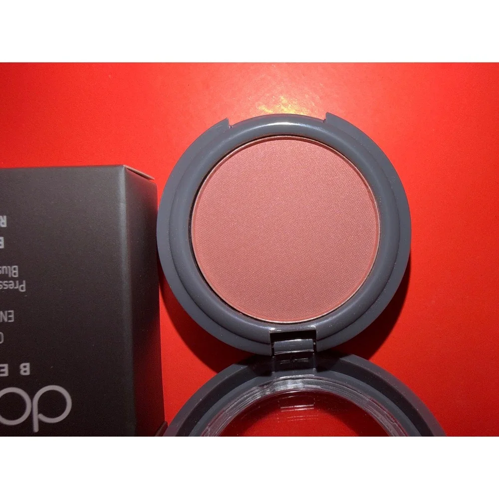 Dome Beauty Cheek Envy Pressed Powder Blush English Rose Luminous Finish Face